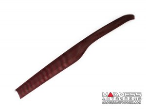 Alfa Romeo Stelvio Complete Interior Trim Kit - Red Carbon Fiber 